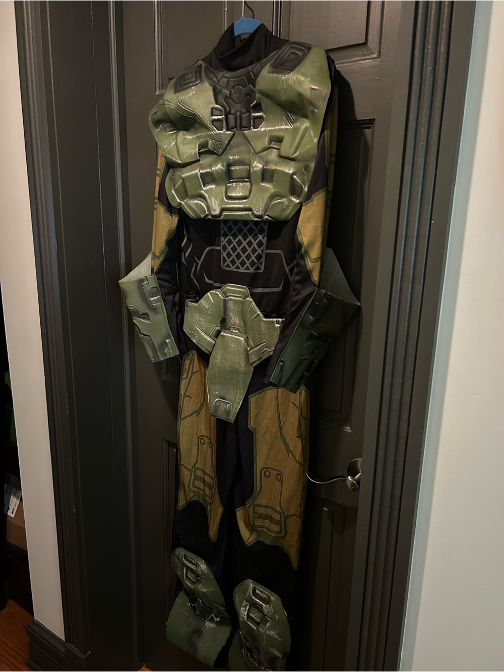 Halo Kids Green and Tan Foam Spartan Armor Costume